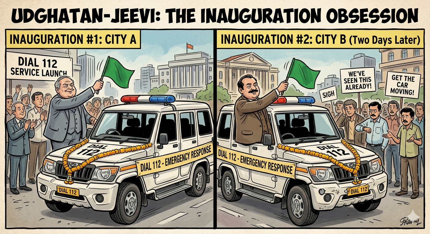‘हरी झंडी’ का मोह और औचित्य का उपहास : उद्घाटनजीवी राजनीति का एक नया अध्याय