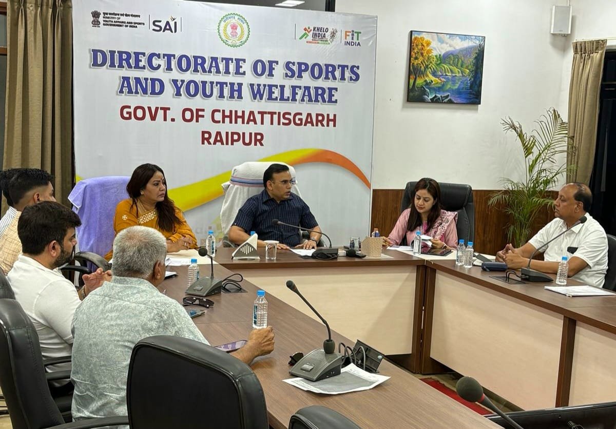 खेल उत्कर्ष योजना, खेल कैलेंडर एवं प्रतिभा पहचान के लिए राज्य खेल संघों के पदाधिकारियों की बैठक आयोजित